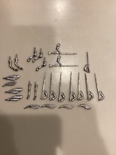 25 Vintage Recast Lead Britains Toy Soldier Arms With Rifles, Tails And Legs