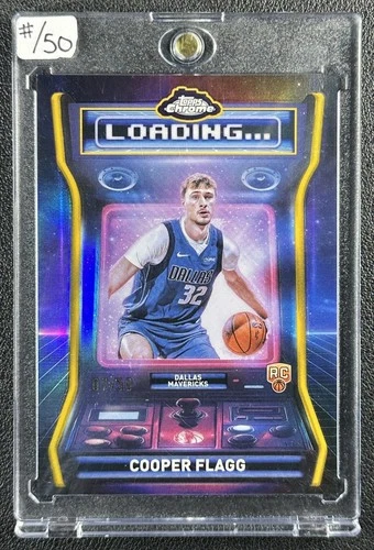 2025 Topps Chrome Cooper Flagg Refractors Gold (RAW)