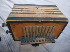 Concertina, Vintage, Antique, Made in Germany, Unbranded, somewhat functioning