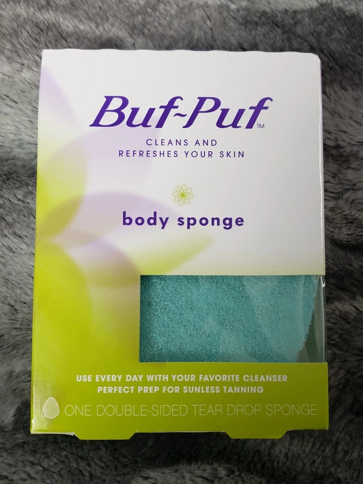 Buff Puff Esponjas CUERPO Regular DOBLE CARA Lote de 4 ENVÍO GRATUITO Foto 3 de 4