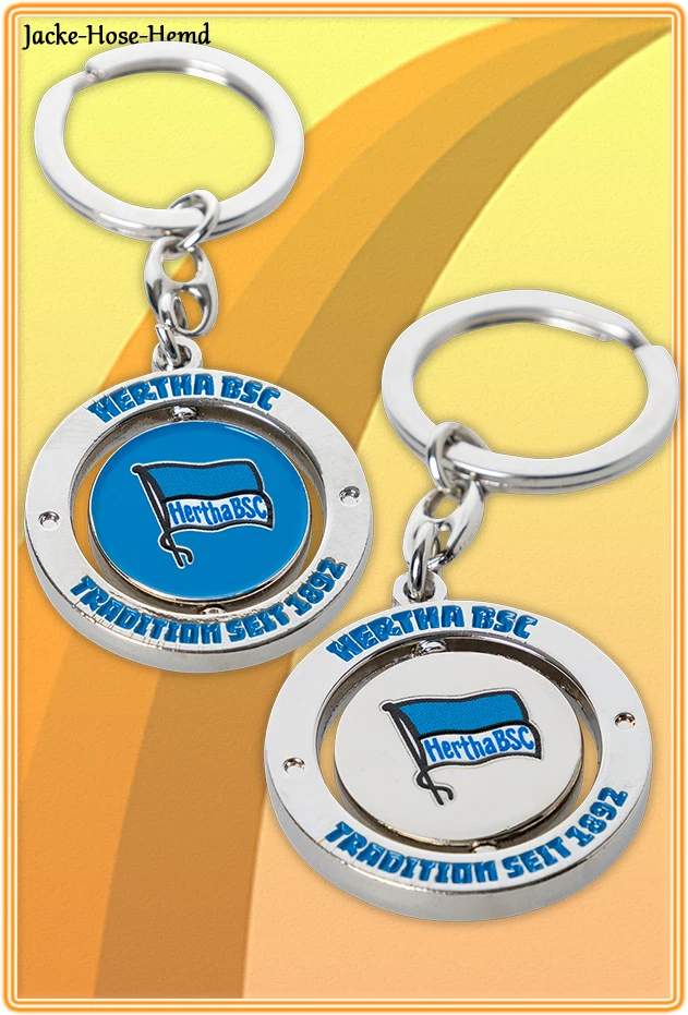 HERTHA BSC BERLIN Hertha BSC Schlüsselanhänger Spinner Schlüsselband offizielles Lizenzprodukt NEU