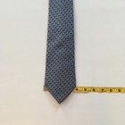 turnbull asser tie blue gold 100% silk hand made in england necktie tie pa0520