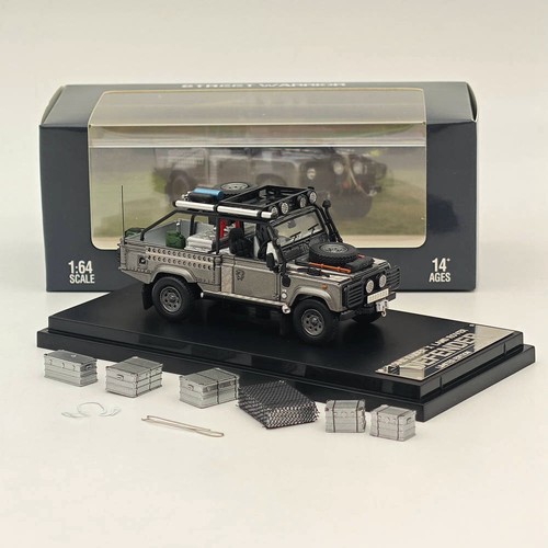 SW 1:64 Lan~over Defender 110 SUV Pickup ORV Sports Diecast Models Car - Picture 6 of 8