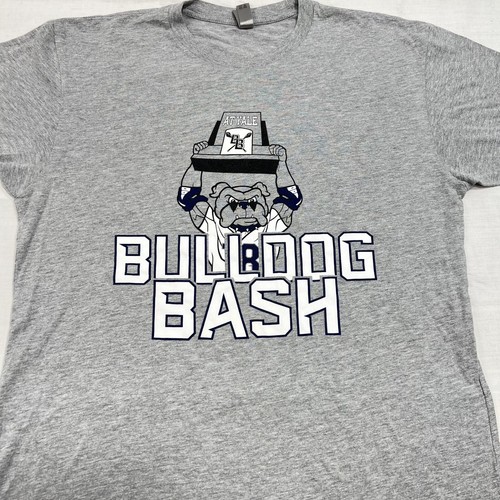 Damen-T-Shirt Größe Small Yale University Bulldog Bash grau kurzärmlig Grafik - Bild 5 von 5