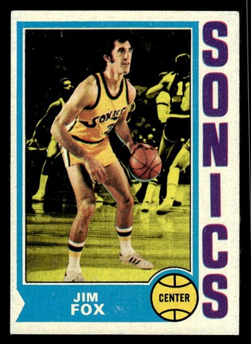 1974-75 Topps - Jim Fox #34