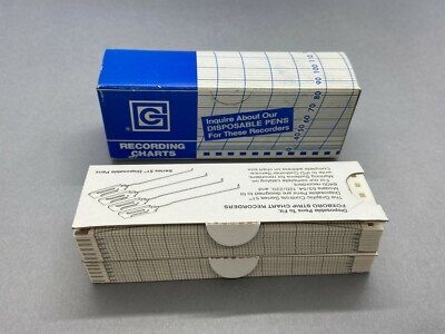 Graphic Controls 54750-6TX Strip Chart Paper for Foxboro 1700-2500 Range