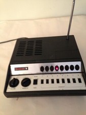 Vintage Bearcat BC 5 Scanner Desktop Working with Power Cord