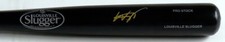 Wander Franco Signed Rawlings Black Baseball Bat Gold Ink Franco COA TB Rays 🔥