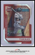 2021 Elite Extra Edition #33 Tyler Black Prime Numbers A Die Cut #/90