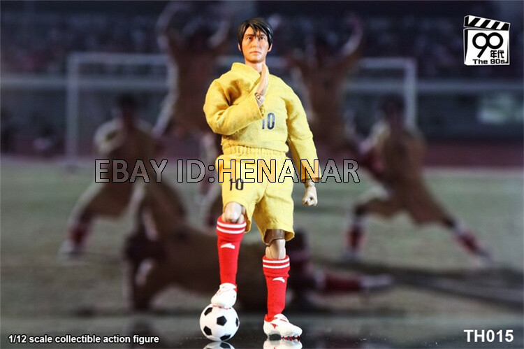 90s TH015 Stephen Chow Shaolin Soccer Football Version 1/12 Action