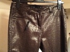 BNWT Next leggings bronze size 10L
