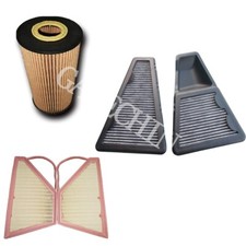 For Bentley Continental Flying Spur Pollen Filter Oil Filter Air Filter Kit