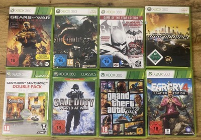 XBox 360 Spiele Paket - GTA, Batman, Call of Duty, MaxPayne, Farcry 4