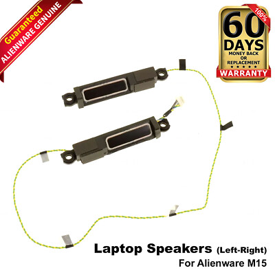 DELL Alienware M15X Laptop Speaker Left & Right Replacement NR95T 0NR95T