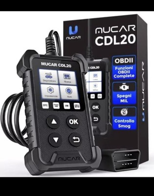 mucar CDL20 Diagnosi Auto Tutte Autodiagnosi OBD2/ EOBD con funzioni