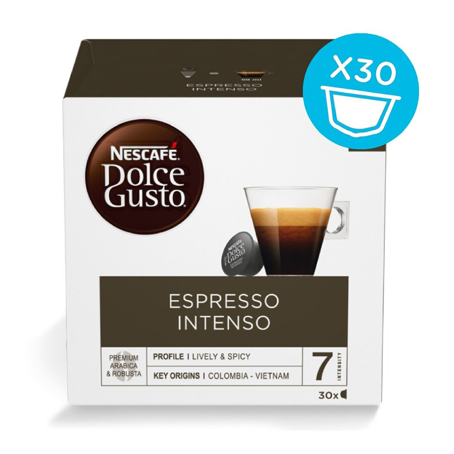 Nescafé capsule Dolce Gusto, Espresso INTENSO - 30 x 4 capsule
