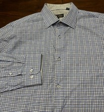Hart Schaffner Marx Long Sleeve Button Up Shirt Men s Size XL