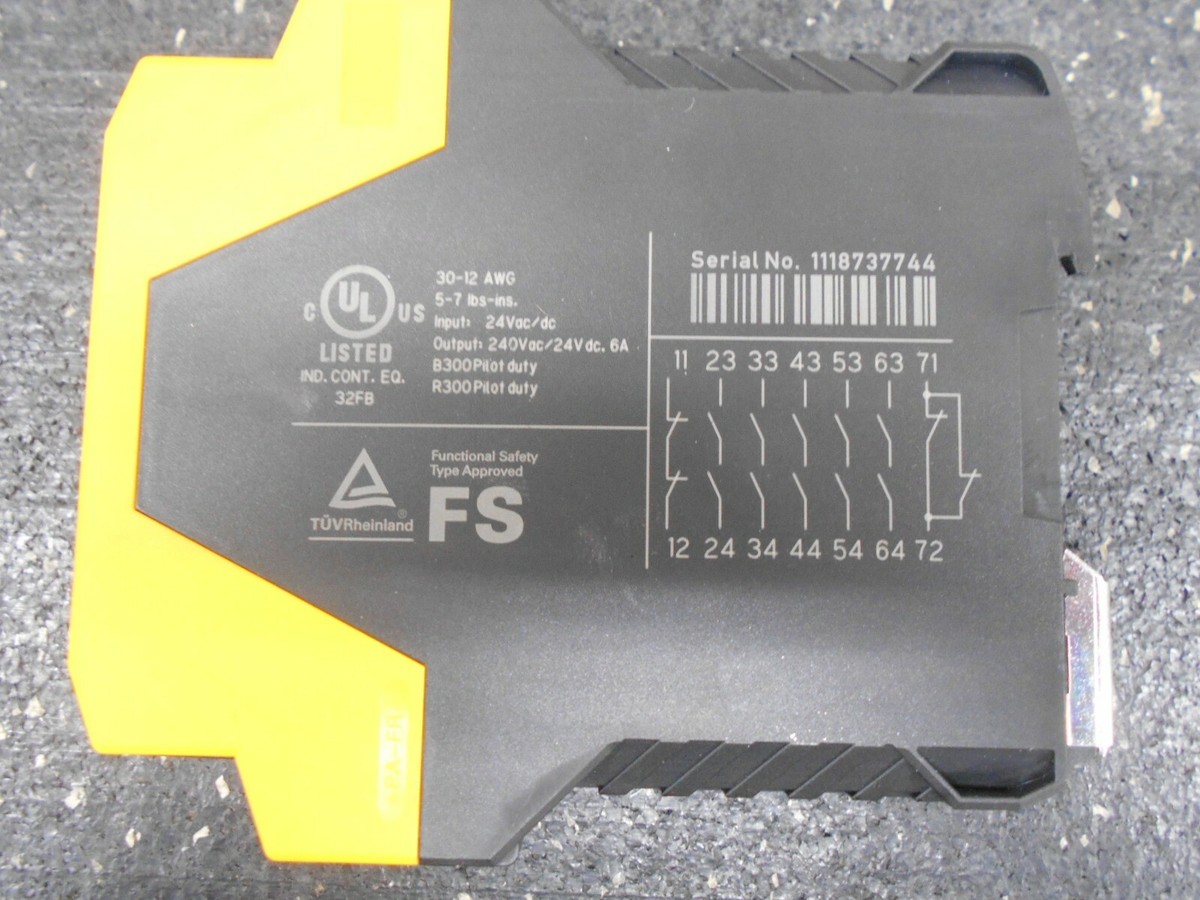 Relè Di Sicurezza Eaton ESR5-NE-51 24VAC/DC – Usato In Ottime Condizioni