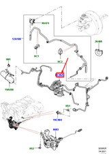 LR RANGE ROVER SPORT II L494 Vacuum Control Harness Hose LR082320 NEW GENUINE