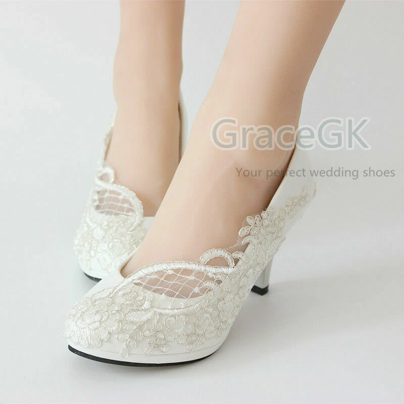 Ivory Crystal Wedding Shoes | Comfortable Shoes for Bride