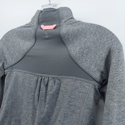iviva girls sweater side size 8 activewear full zip lined double thumb holes - Picture 10 of 12