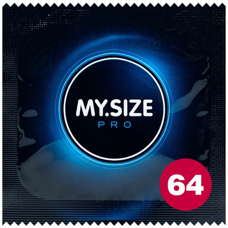 Condones My Size PRO 64 mm *XL XXL King Magnum Size * Ajuste más ancho * Caja al por menor 80 Foto 2 de 4