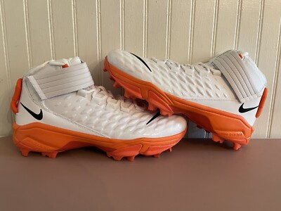 Nike Force Savage Pro 2 Shark ‘White Orange’ (size us mens 14) NIKE FORCE SAVAGE PRO 2 SHARK FOOTBALL CLEATS SIZE 14.5  main image 4