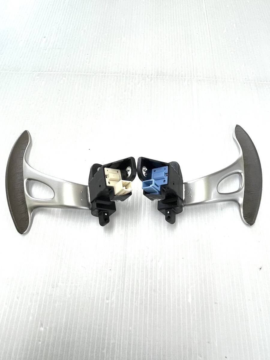 Nissan Infiniti Paddle Shifters – PV36 G37 M37 G35 Q50 Q60 – Used Silver Plastic-839344