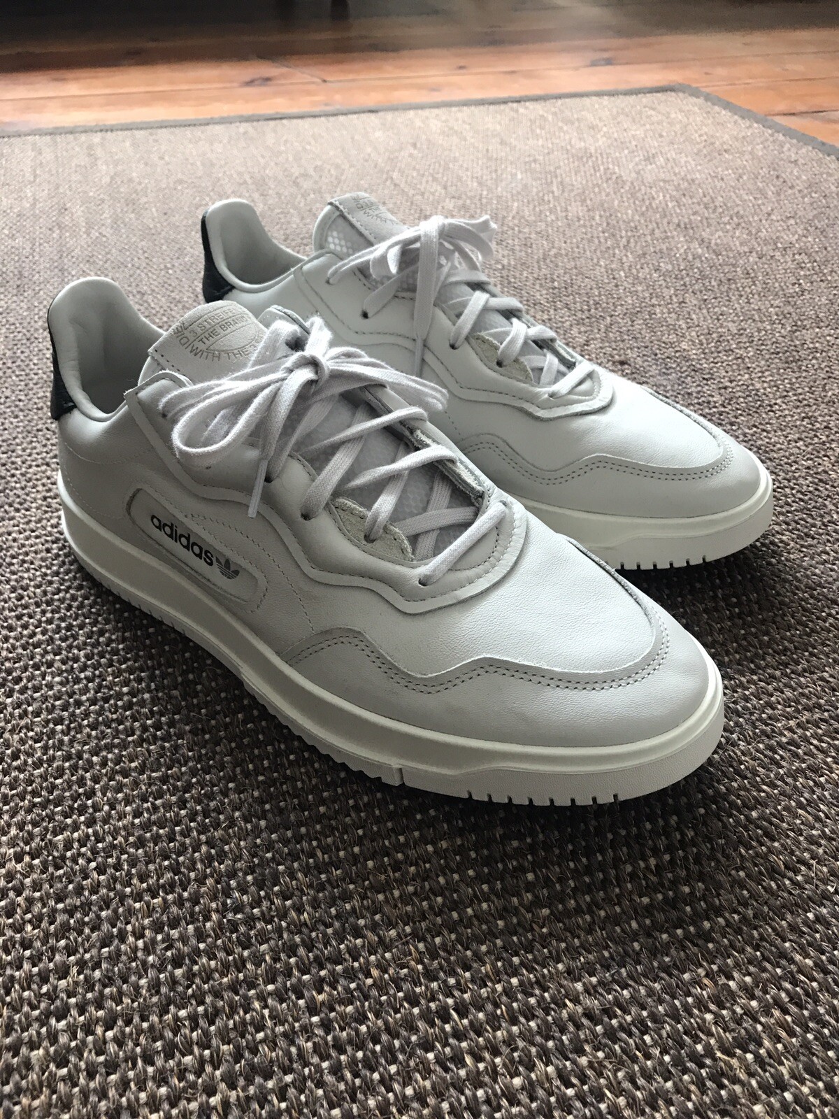 size mens adidas trainers