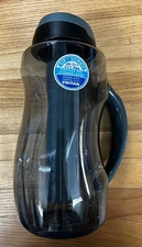 LOT OF 2 TRITAN COOL GEAR 63 OZ WATER BOTTLES CUP JUG BPA FREE BLUE OR GRAY