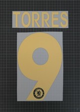 TORRES #9 2012-2013 Player Size European Nameset