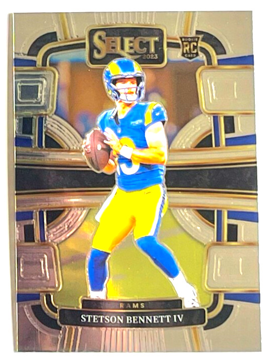 2023 PANINI SELECT STETSON BENNETT IV CONCOURSE LOS ANGELES RAMS RC #55