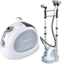 PowCube Garment Steamer,Standing Clothes Steamer with Clothes Hanger