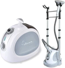 PowCube Garment Steamer,Standing Clothes Steamer with Clothes Hanger