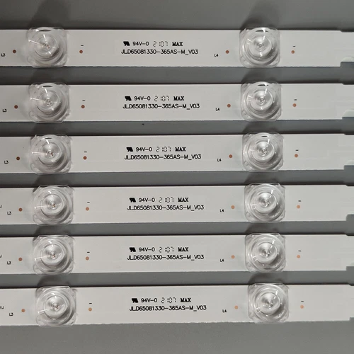 Tiras de retroiluminación LED para TCL 65A361 65V6 65S423 JL.D65081330-365AS-M_V03 - Imagen 3 de 9