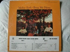 MOTHER EARTH "BRING ME HOME" VINYL LP ORIGINAL 1971 REPRISE RECORDS RS 6431, ST