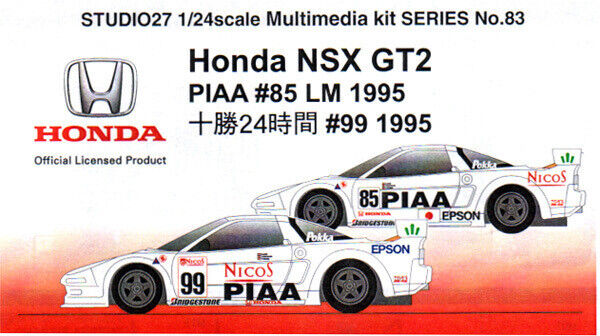 Studio27 1/24 Honda NSX GT2 '95 85/99 Kit | eBay Studio27 1/24 Honda NSX GT2 '95 85/99 Kit | eBay