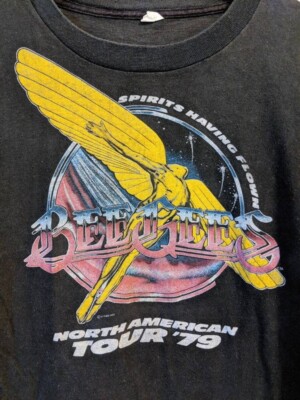 1979 Bee Gees Concert Tour Cotton Black Men S-5XL T-shirt