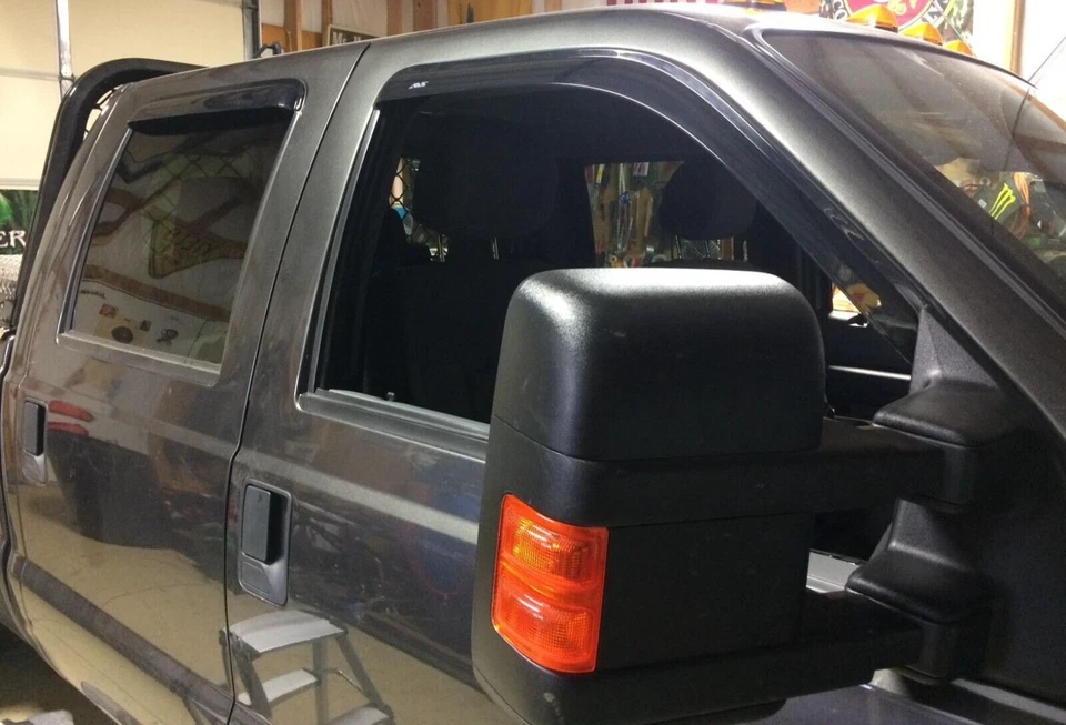 AVS 防雨罩遮阳板适用于 1999 - 2016 年福特 F250 F350 F450 Super Crew — 第 4/4 张图片