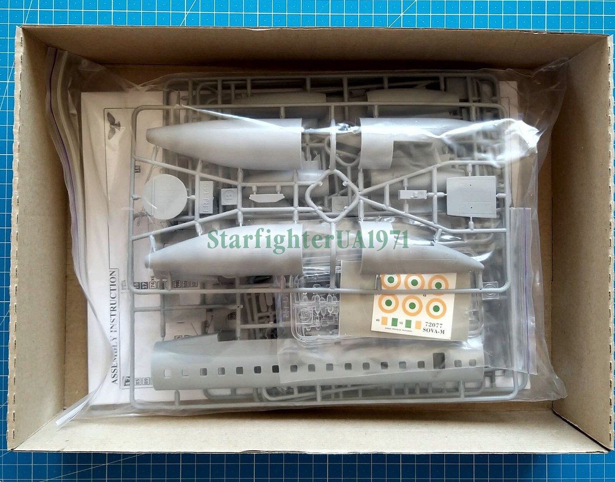 航空機・ヘリコプター SOVA-M EMB-145I NETRA 1:72 1/72 EMB-145I NETRA Indian A.F. AWACS (SOVA-M SVM-72077) New