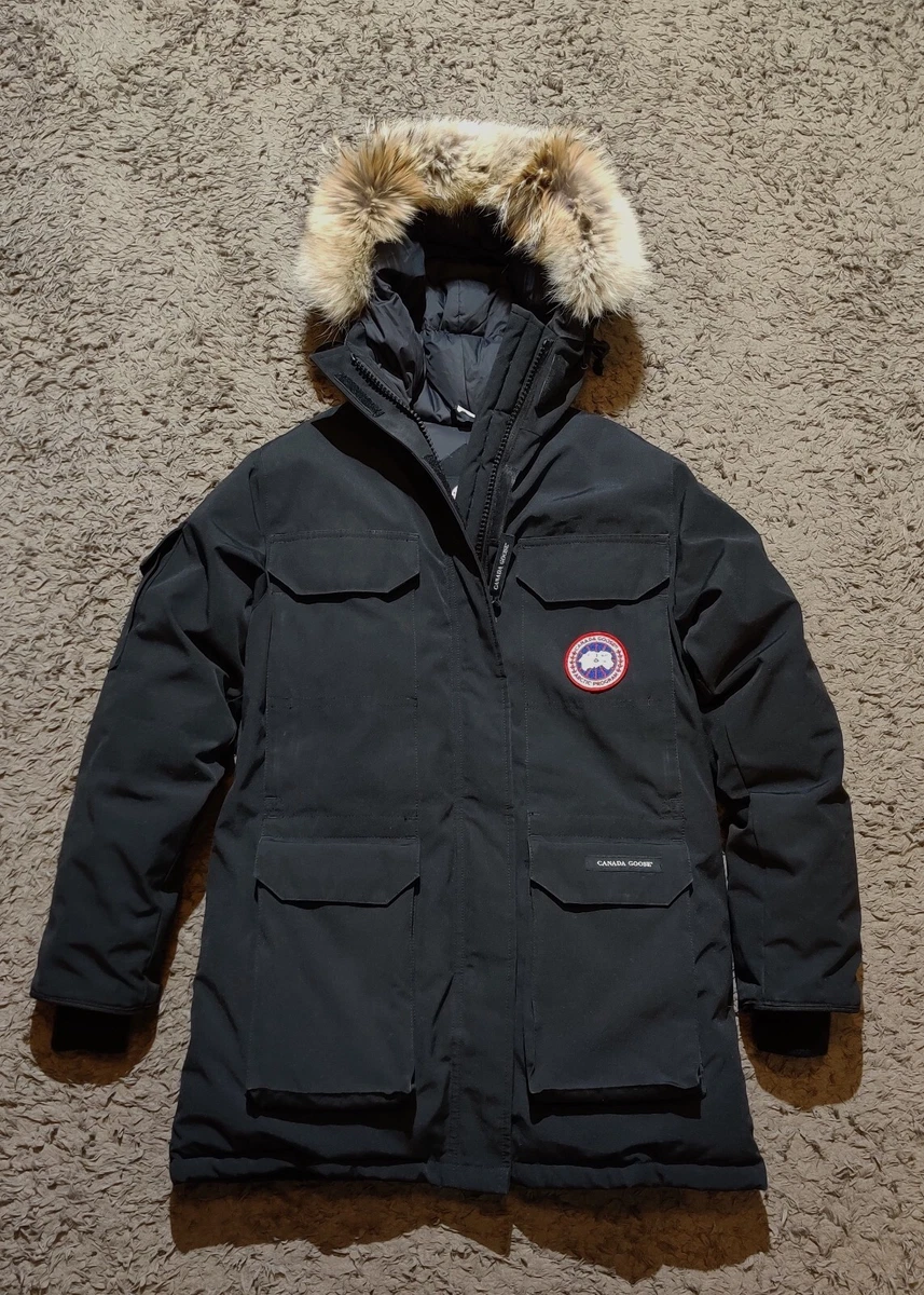 Autentic Canada Goose Womens S - Expedition Down Parka Jacket Coat - Black  4565L | eBay