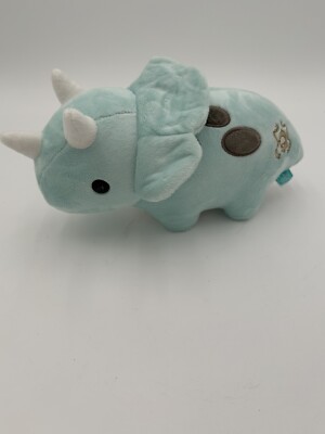 Seri the TRICERATOPS Bellzi Stuffed Plush Blue Dinosaur 12 Inches￼