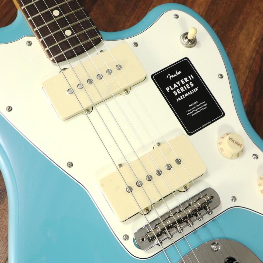 Fender Mexico / Player II Jazzmaster Rosewood Fingerboard Aquatone