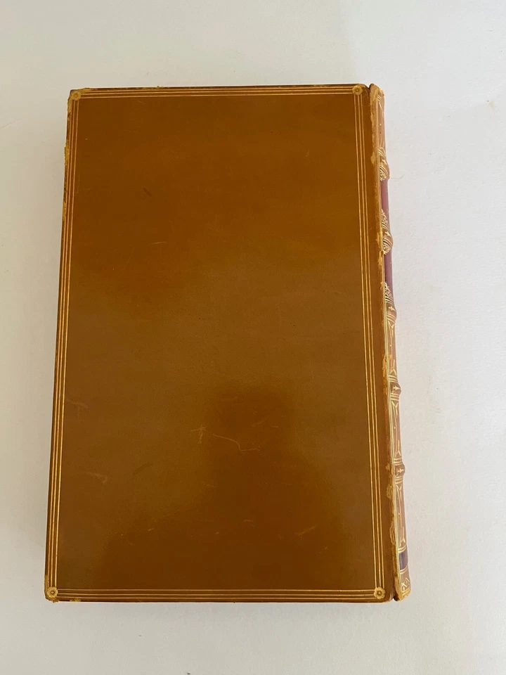 WORKS of RIGHT HONOURABLE EDMUND BURKE - vol V , 1852, London, Leather binding - Image 3 of 4