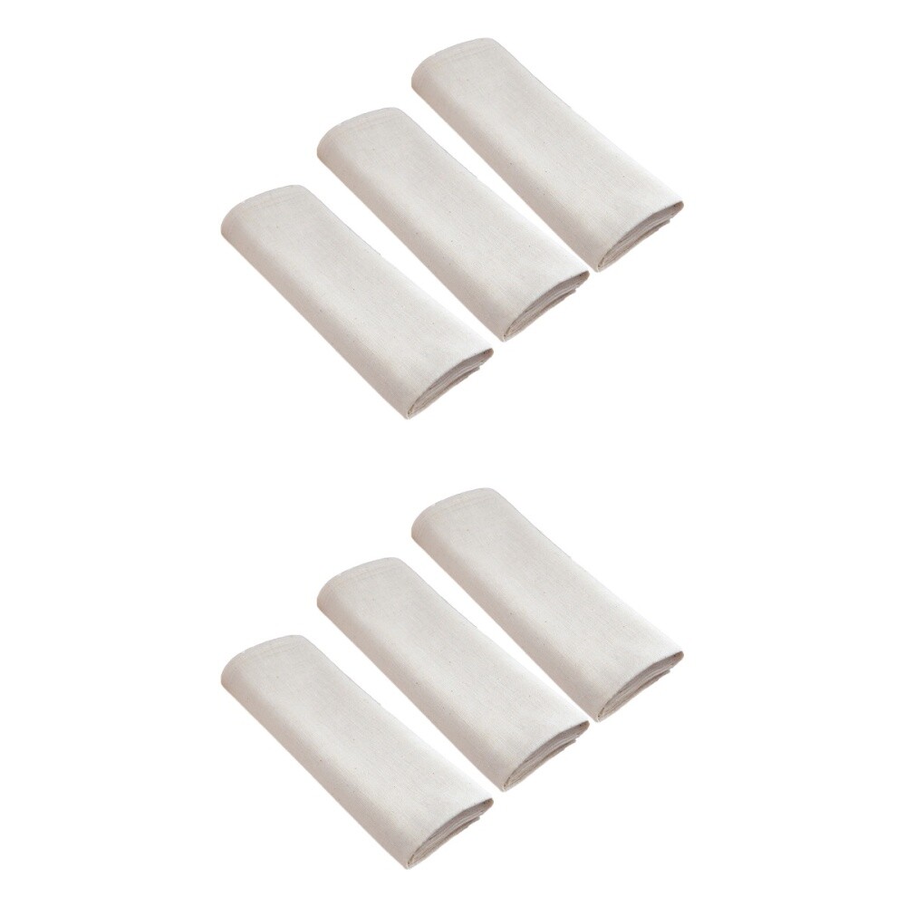 6 Pcs Juicing Fine Reusable Strainer Mesh Cheesecloth Juice eBay