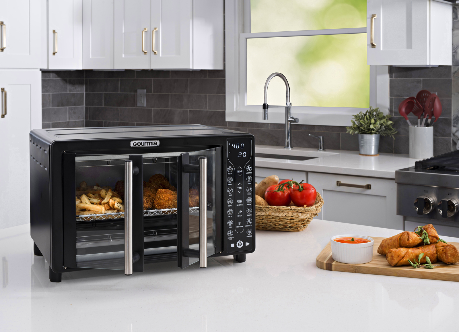 gourmia air fryer and toaster oven