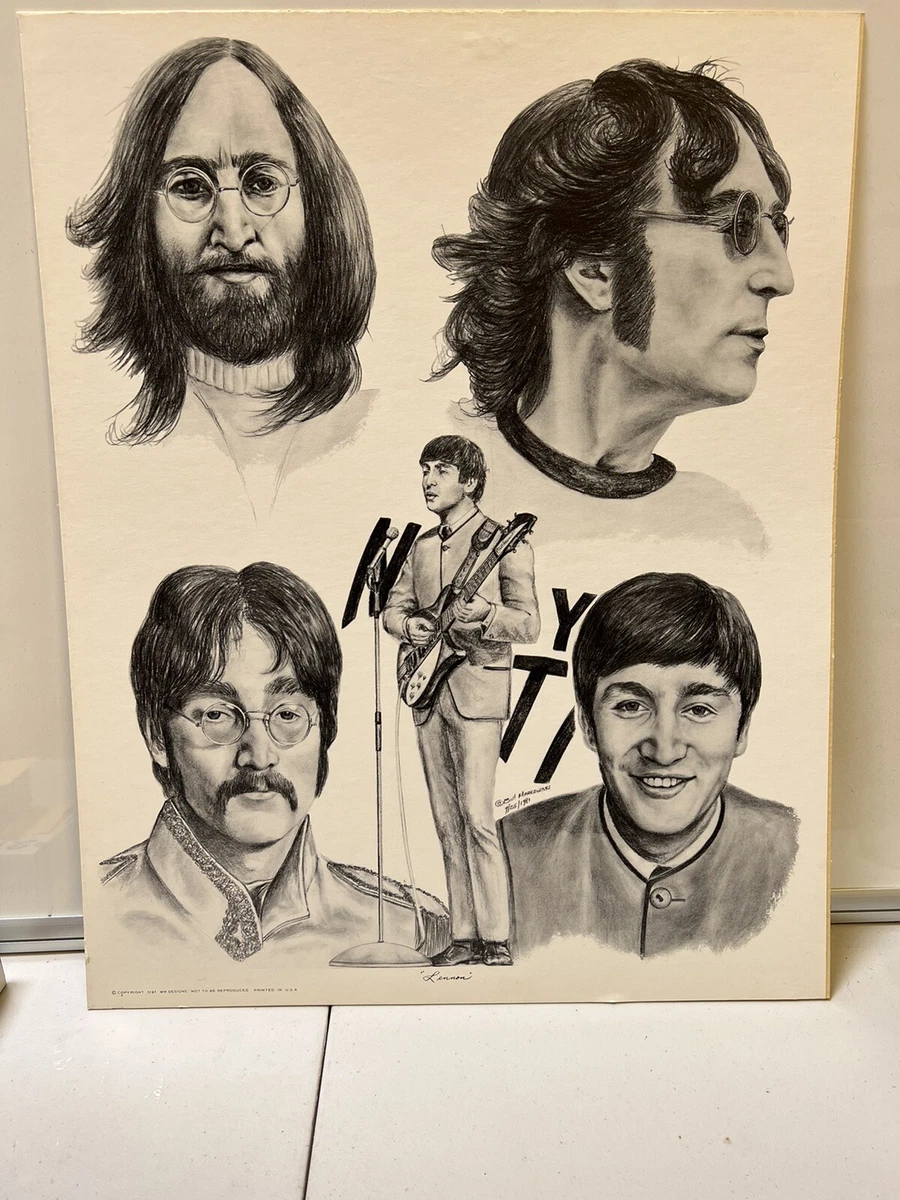 John sale lennon drawings