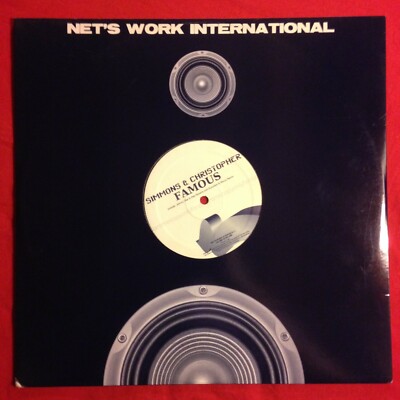 SIMMONS & CHRISTOPHER FAMOUS Net's Work Intern NWI 342 Mix 2008 VINYL 12'' ITALY