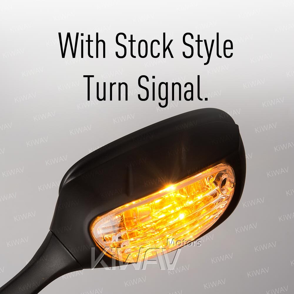 OEM spec black LED mirror fits Suzuki GSX-R600 11 