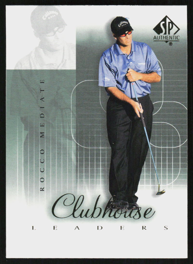 2002 SP Authentic Rocco Mediate #63SPA GOLF PGA
